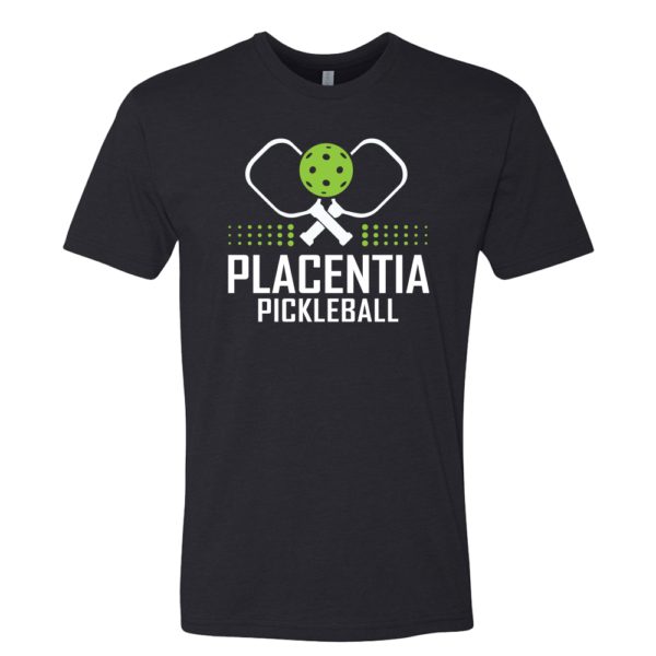 Placentia Pickleball Ball and Paddle T-Shirt