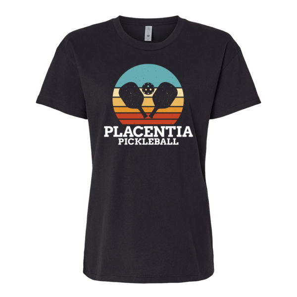 Placentia Pickleball Sunrise Womens T-Shirt